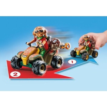 Playmobil Sports & Action Κυνήγι Θησαυρού Στην Ζούγκλα για 4-10 ετών