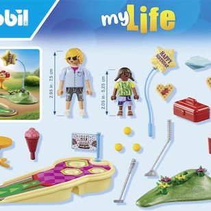 Playmobil MyLife Mini-Golf Πάρτυ για 4-10 ετών