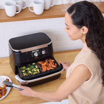 Ninja Air Fryer 10.4lt Μαύρο AF500EU