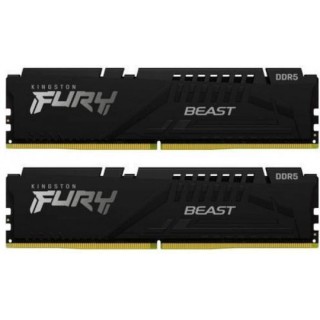 Kingston Fury Beast DDR5 16GB RAM με 2x8GB Modules και Ταχύτητα 5600 για Desktop
