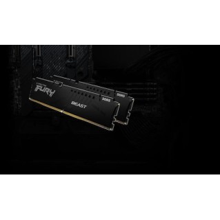Kingston Fury Beast DDR5 16GB RAM με 2x8GB Modules και Ταχύτητα 5600 για Desktop