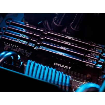 Kingston Fury Beast DDR5 16GB RAM με 2x8GB Modules και Ταχύτητα 5600 για Desktop