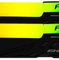 Kingston Fury Beast RGB DDR5 16GB RAM με 2x8GB Modules και Ταχύτητα 5600 για Desktop