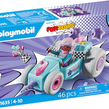 Playmobil Funstars Racing Unicorn για 4-10 ετών