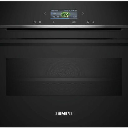 Siemens Φούρνος άνω Πάγκου 45lt Π45εκ. Μαύρος