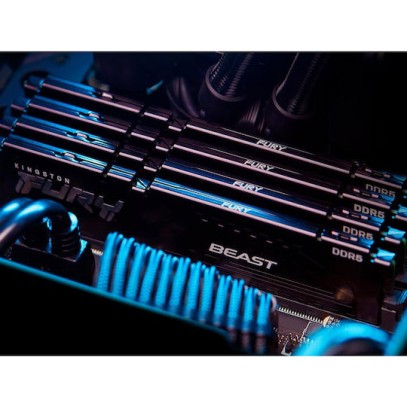 Kingston FURY Beast DDR5 με Module 1x16GB και Ταχύτητα 6000 για Desktop