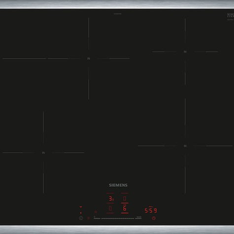 Siemens iQ300 Smart Επαγωγική Εστία με Πλαίσιο Αυτόνομη με Λειτουργία Κλειδώματος 58.3x51.3εκ.