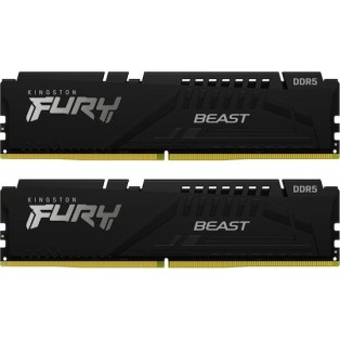 Kingston Fury Beast DDR5 32GB RAM με 2x16GB Modules και Ταχύτητα 5200 για Desktop