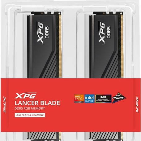 Adata XPG Lancer Blade RGB DDR5 24GB RAM με 2x12GB Modules και Ταχύτητα 6400 για Desktop