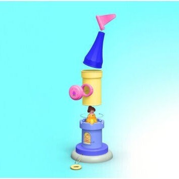 Playmobil Junior Ο Μουσικός Πύργος Της Μπελ για 1-4 ετών