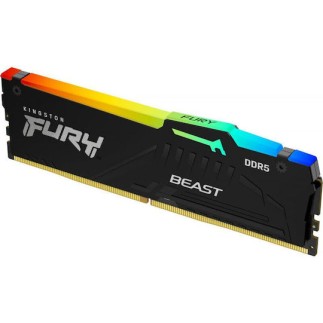 Kingston Fury Beast RGB DDR5 32GB RAM με 2x16GB Modules και Ταχύτητα 5200 για Desktop