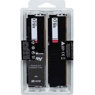 Kingston Fury Beast DDR5 32GB RAM με 2x16GB Modules και Ταχύτητα 5600 για Desktop