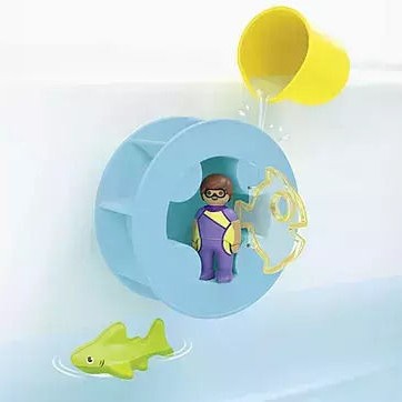 Playmobil Junior Ρόδα με Νερό και Καρχαριάκι για 1-4 ετών