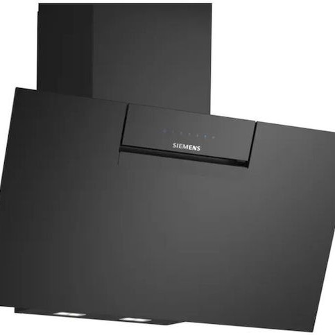 Siemens Iq300 Απορροφητήρας Καμινάδα 80cm Μαύρος με Wi-Fi