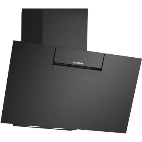 Siemens Iq300 Απορροφητήρας Καμινάδα 80cm Μαύρος με Wi-Fi