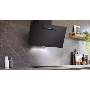 Siemens Iq300 Απορροφητήρας Καμινάδα 80cm Μαύρος με Wi-Fi