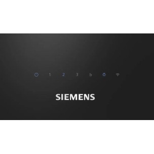 Siemens Iq300 Απορροφητήρας Καμινάδα 80cm Μαύρος με Wi-Fi
