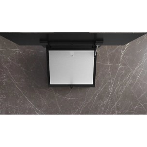 Siemens Iq300 Απορροφητήρας Καμινάδα 80cm Μαύρος με Wi-Fi