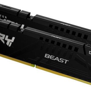 Kingston Fury Beast DDR5 32GB RAM με 2x16GB Modules και Ταχύτητα 5600 για Desktop
