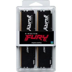 Kingston Fury Beast DDR5 32GB RAM με 2x16GB Modules και Ταχύτητα 5600 για Desktop