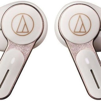 Audio Technica ATH-TWX7 In-ear Bluetooth Handsfree Ακουστικά με Αντοχή στον Ιδρώτα και Θήκη Φόρτισης Λευκά