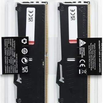 Kingston Fury Beast RGB DDR5 32GB RAM με 2x16GB Modules και Ταχύτητα 5600 για Desktop