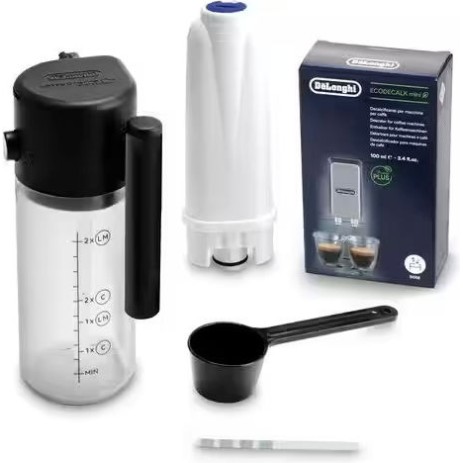 De'Longhi Magnifica Start Αυτόματη Μηχανή Espresso 1450W Πίεσης 15bar για Cappuccino με Μύλο Άλεσης Μαύρη