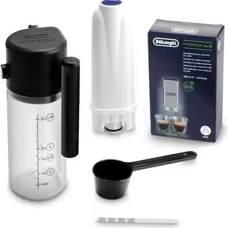 De'Longhi Magnifica Start Αυτόματη Μηχανή Espresso 1450W Πίεσης 15bar για Cappuccino με Μύλο Άλεσης Μαύρη