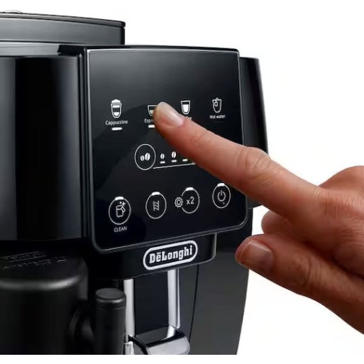 De'Longhi Magnifica Start Αυτόματη Μηχανή Espresso 1450W Πίεσης 15bar για Cappuccino με Μύλο Άλεσης Μαύρη