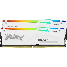 Kingston FURY Beast RGB DDR5 32GB RAM με 2x16GB Modules και Ταχύτητα 6000 για Desktop