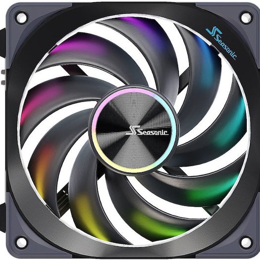 Seasonic Magflow 120 Case Fan με ARGB Φωτισμό και Σύνδεση 3-Pin