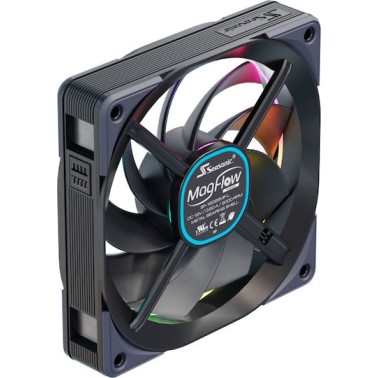 Seasonic Magflow 120 Case Fan με ARGB Φωτισμό και Σύνδεση 3-Pin