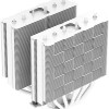 Deepcool AG620 WH ARGB Ψύκτρα Επεξεργαστή Διπλού Ανεμιστήρα για Socket AM4/AM5/1200/115x/1700 Λευκή