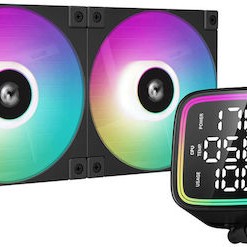 Deepcool LD240 Υδρόψυξη Επεξεργαστή Διπλού Ανεμιστήρα 120mm για Socket AM4/AM5/1700/1200/115x