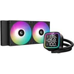 Deepcool LD240 Υδρόψυξη Επεξεργαστή Διπλού Ανεμιστήρα 120mm για Socket AM4/AM5/1700/1200/115x