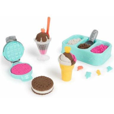 Spin Master Παιχνίδι Κατασκευών με Άμμο Ice Cream Treats για Παιδιά 3+ Ετών