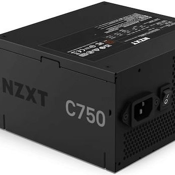 NZXT C750 750W Μαύρο Τροφοδοτικό Υπολογιστή Full Wired 80 Plus Bronze