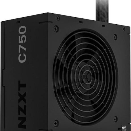 NZXT C750 750W Μαύρο Τροφοδοτικό Υπολογιστή Full Wired 80 Plus Bronze