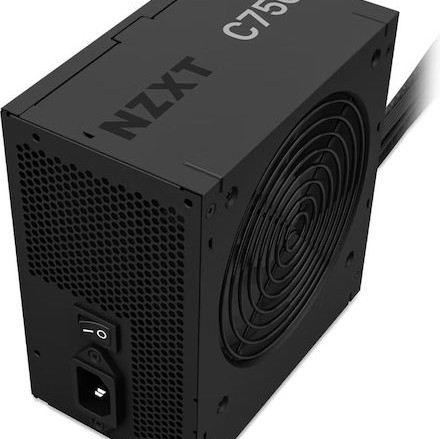 NZXT C750 750W Μαύρο Τροφοδοτικό Υπολογιστή Full Wired 80 Plus Bronze