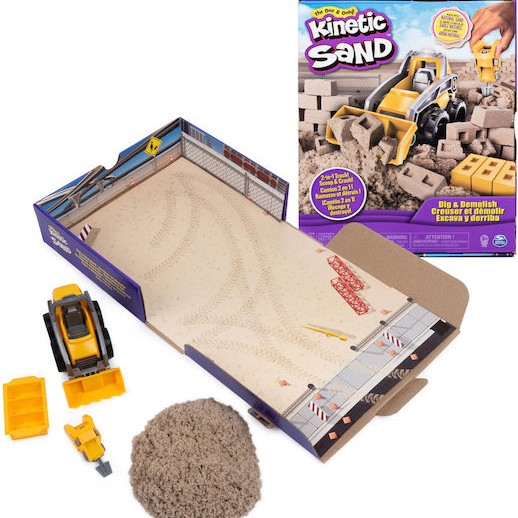 Spin Master Παιχνίδι Κατασκευών με Άμμο για Παιδιά 3+ Ετών