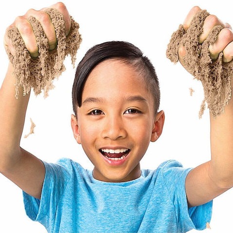 Spin Master Παιχνίδι Κατασκευών με Άμμο Kinetic Sand: Sand για Παιδιά 3+ Ετών