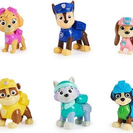Spin Master Παιχνίδι Μινιατούρα Paw Patrol All Paws για 3+ Ετών