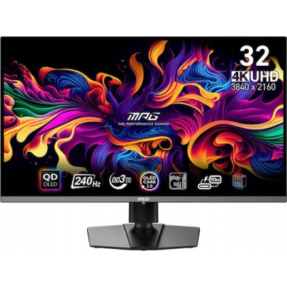 MSI MPG 321URXDE QD-OLED HDR Monitor 31.5