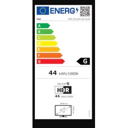 MSI MPG 321URXDE QD-OLED HDR Monitor 31.5
