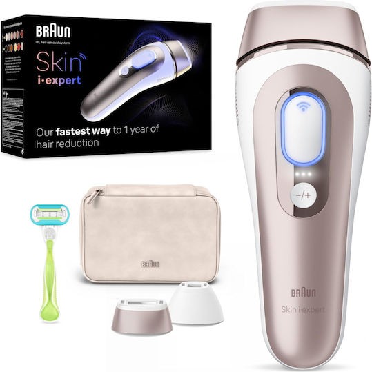 Braun Skin i-Expert Pro 7 Αποτριχωτική Μηχανή IPL για Πρόσωπο, Σώμα & Μπικίνι PL7147