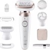 Braun Silk-epil 9 Flex Αποτριχωτική Μηχανή Epilator για Πρόσωπο & Σώμα