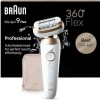 Braun Silk Epil 9 Flex Αποτριχωτική Μηχανή Epilator για Πρόσωπο & Σώμα SES9-011/3D
