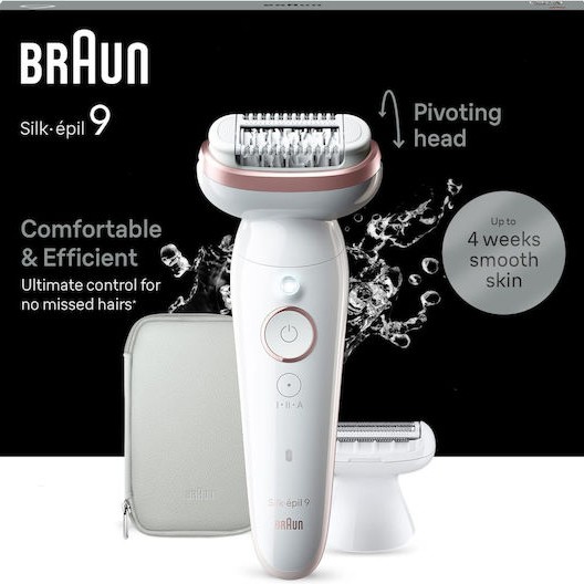 Braun Silk-epil 9 Αποτριχωτική Μηχανή Epilator για το Σώμα S71001370