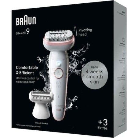 Braun Silk-epil 9 Αποτριχωτική Μηχανή Epilator για το Σώμα S71001370
