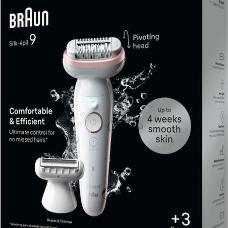 Braun Silk-epil 9 Αποτριχωτική Μηχανή Epilator για το Σώμα S71001370